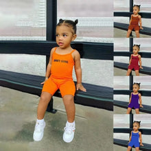 Load image into Gallery viewer, Baby Girl Shorts Romper
